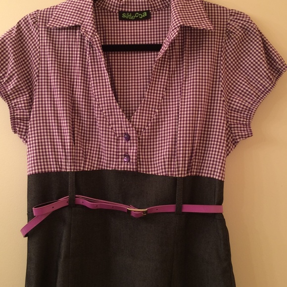 Purple dress - Picture 2 of 3