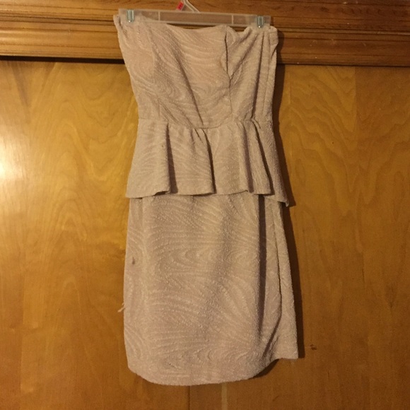 Light brown dress