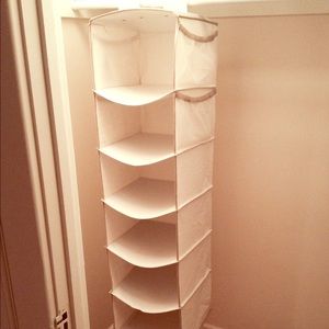 6-shelf closet organizer