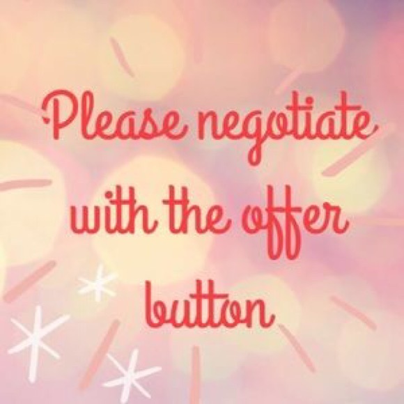 Pleeeeease use the "Offer Button"