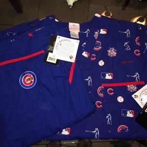 Chicago Cubs Scrubs Set