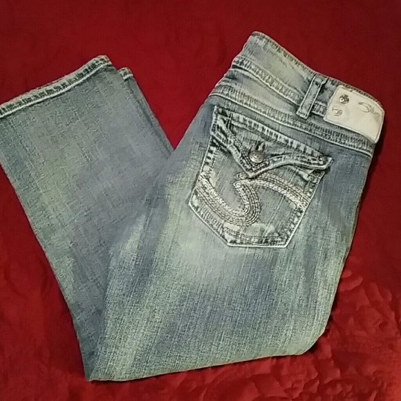 SILVER MCKENZIE CAPRI'S