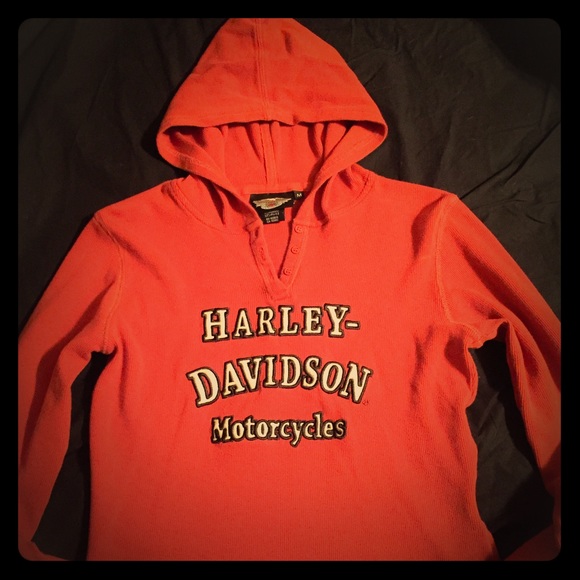 Harley Davidson Thermal light weight hoodie
