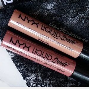 soft spoken only!! liquid lipstick nyx for @g_knee