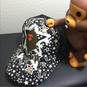 Snapback Bathing Ape Trucker Hat