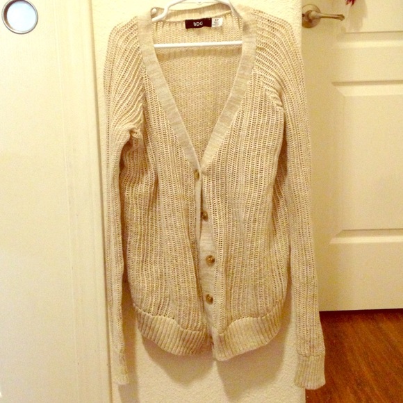 BDG Tan Cardigan - Picture 2 of 4