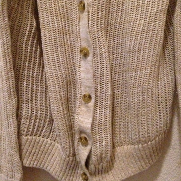 BDG Tan Cardigan - Picture 4 of 4