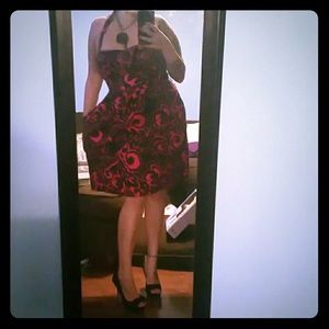 Final Pin up halter style dress with pockets