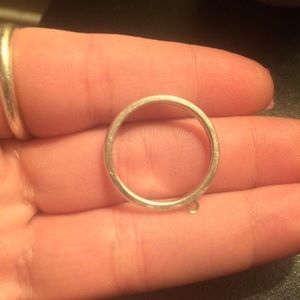 AUTHENTIC James Avery Ring with Loop for Charm
