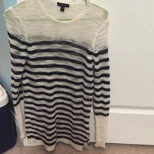 J Crew striped sweater