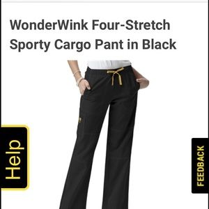 Wonder wink four stretch sporty cargo pants
