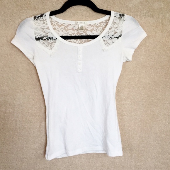 Bozzolo White Lace Shirt