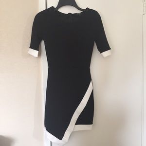 Lulu's black and white dress