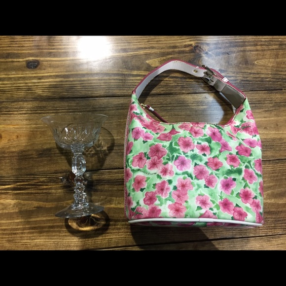 Floral 🌺 Dooney and Bourke satchel - Picture 2 of 3