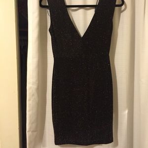Never worn - sparkly black Forever 21 mini