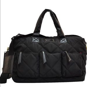 ✈️🛳NWT Adrienne Vittadini 18" LargeQuilted Duffle