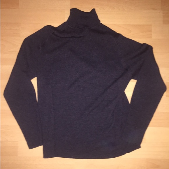Lord and Taylor dark grey wool turtle neck