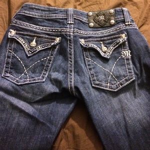 Authentic 'Miss Me' Bermuda Shorts