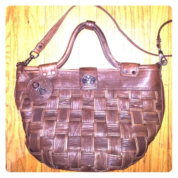 CNC Costume National Handbags - Authentic CoSTUME NATIONAL basket weave purse