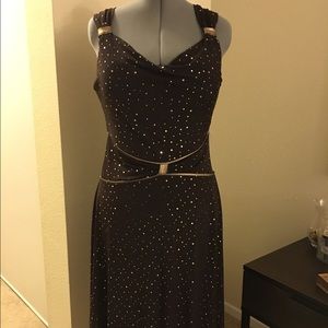Brown Sparkle Dress