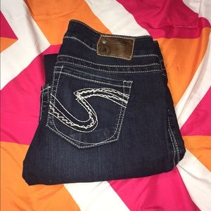 Silver Buckle Jeans