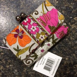 Vera Bradley Small Kisslock Wallet