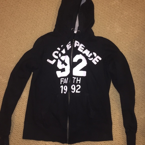 F21 hooded jacket