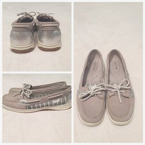 Light Grey Sperry's