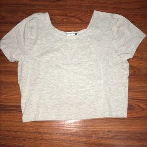American apparel like crop top