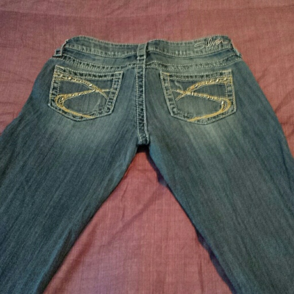 Silver jeans