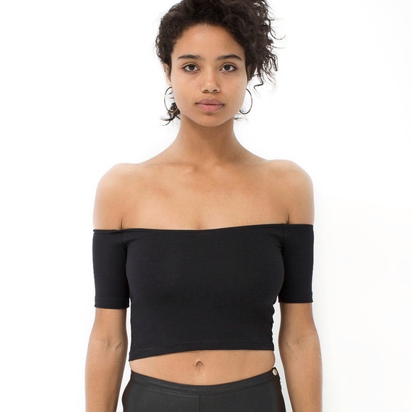 American Apparel Spandex Crop Top