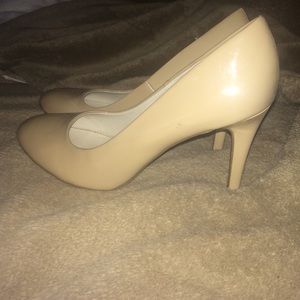 Cato nude closed toe high heels