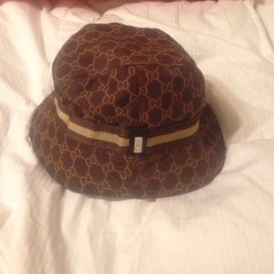 Vintage Gucci Fedora/Bucket Hat