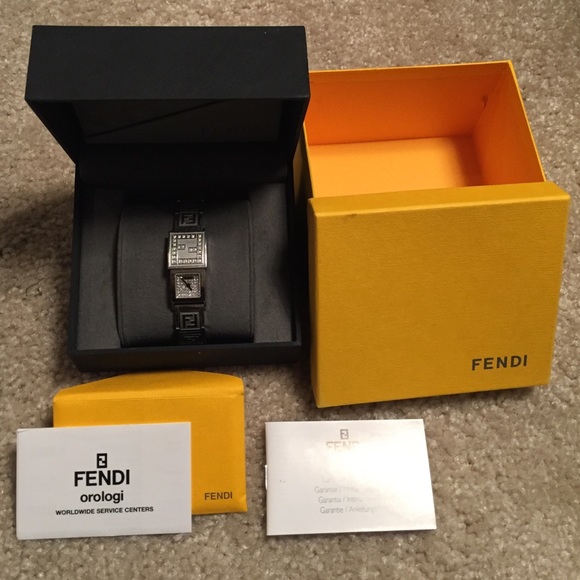 Fendi VVS Diamond Case Watch