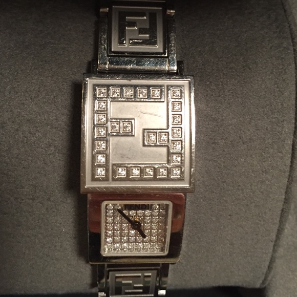 Fendi VVS Diamond Case Watch