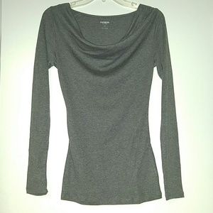 Express cowl neck tee