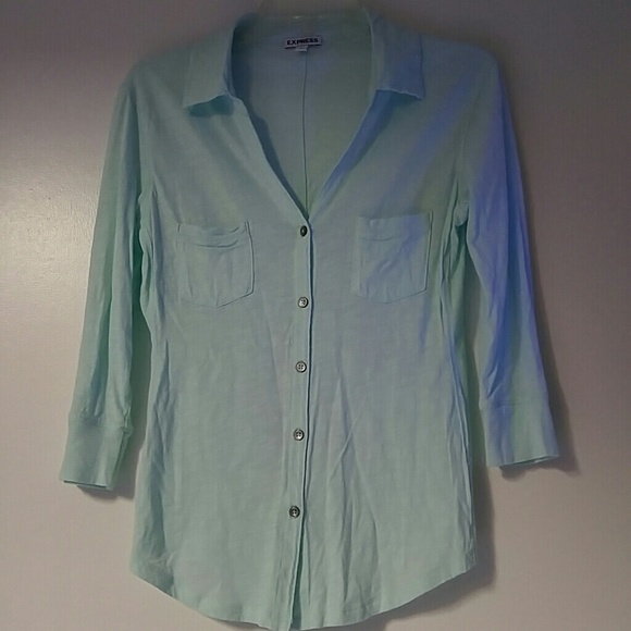 Express button down cotton shirt