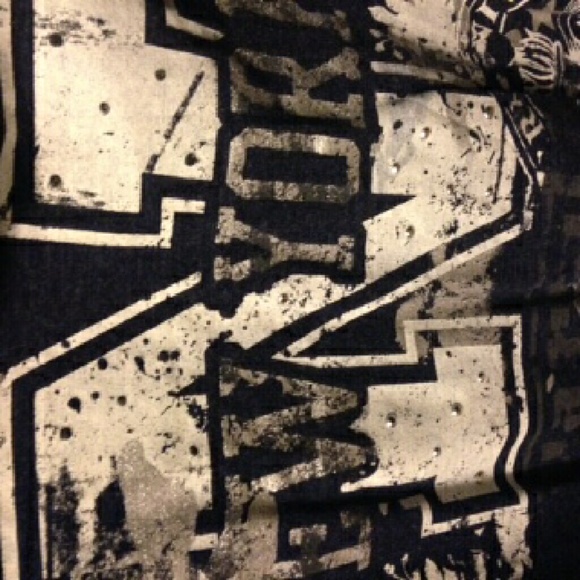 Navy and Silver Shirt - Picture 2 of 2