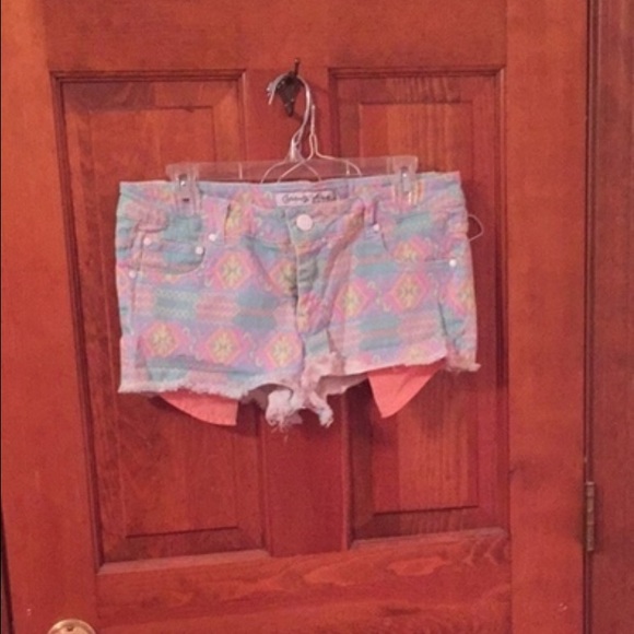 Pastel Aztec Shorts