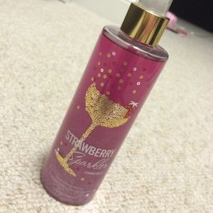 Bath & Body Works strawberry sparkler shimmer mist