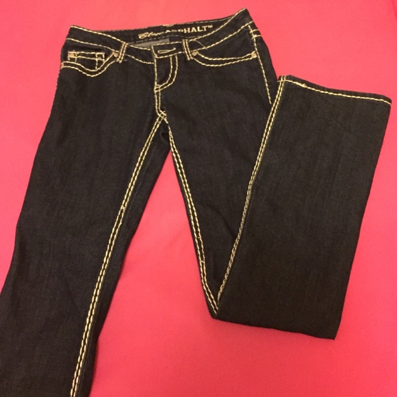 Dark wash jeans