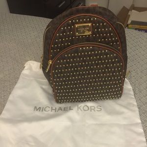 Trade w/ amaris_isabella Mk small studded backpack