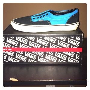 Real black sued vans size 9