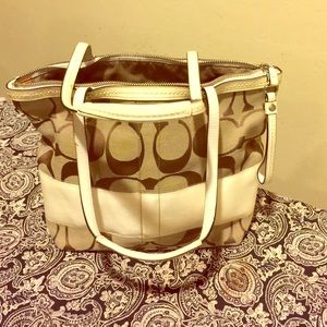 Coach purse slightly used but in good condition.