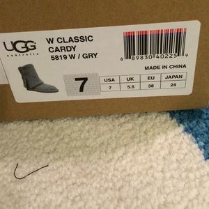 Classic Cardy Grey Uggs