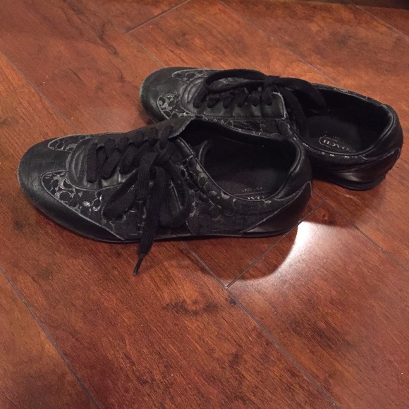 Black Coach shoes!