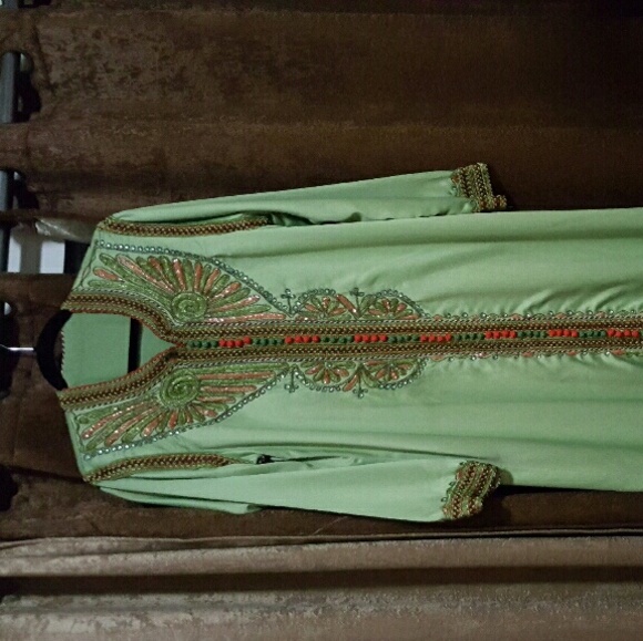 hand made Moroccan kaftan.