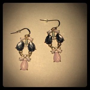 J Crew Cabo Gold Drop Hook Earrings NEW NWOT