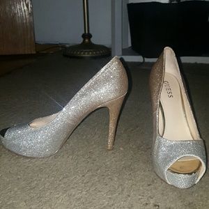 Silver heels