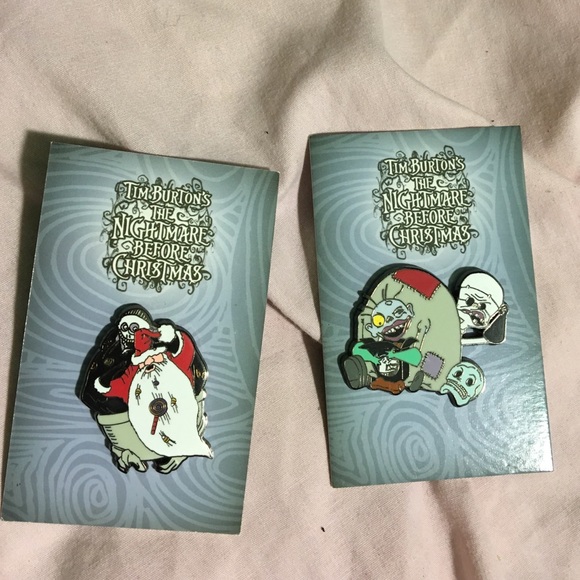 two Nightmare before Christmas pins